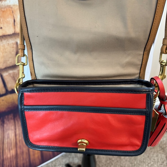 Vintage Coach Colorblock Crossbody - Picture 3 of 5